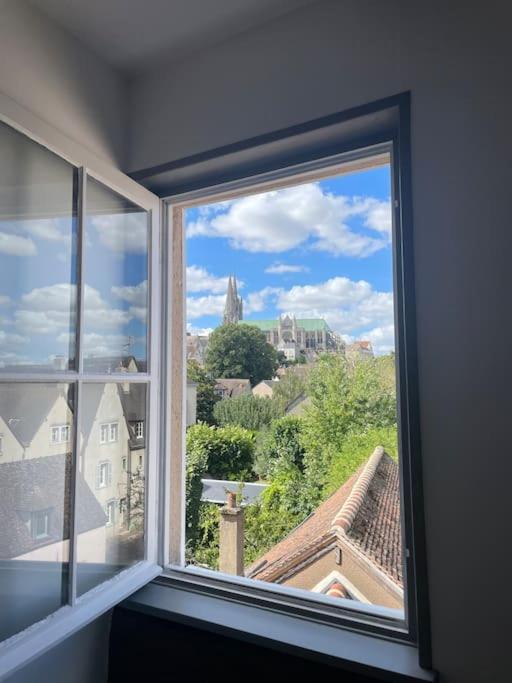 Duplex Bord De L'Eure - Parking Inclus - Jolie Vue Sur La Cathedrale Daire Chartres Dış mekan fotoğraf